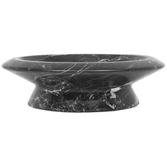 Centrepiece in Black Antique Marble, by Ivan Colominas, Italy