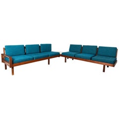 Gorgeous Mid-Century Modular Sofa Set by Martin Borenstein for Brown and Saltman