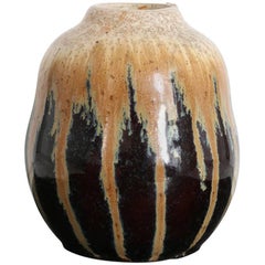 Midcentury European Stoneware Vase