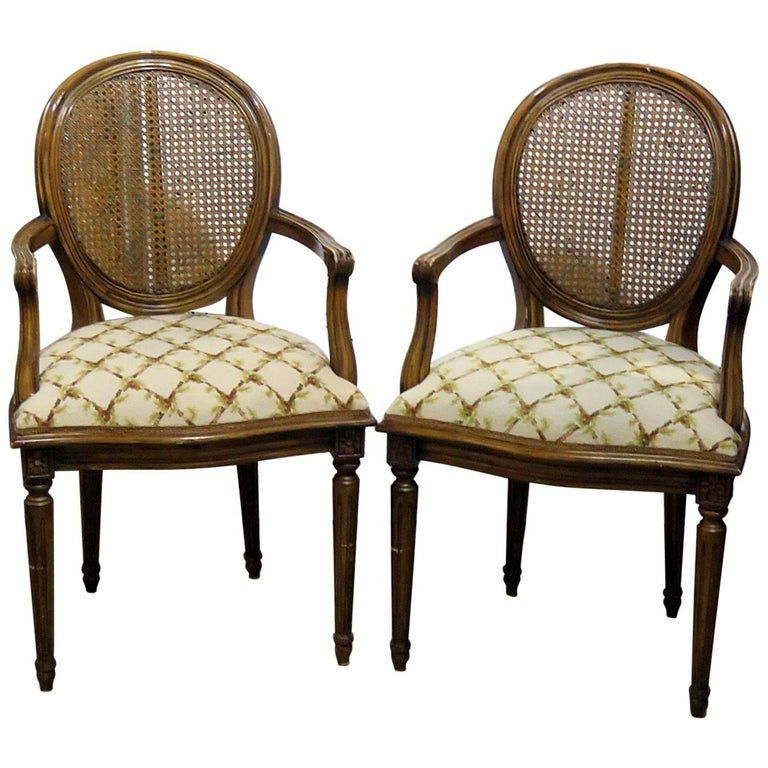 Pair of French Armchairs For Sale at 1stDibs
