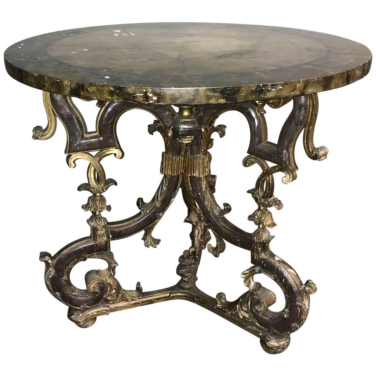 19th Century Italian Baroque Centre Table
