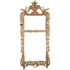 Hand Carved Pine Chippendale Style Frame