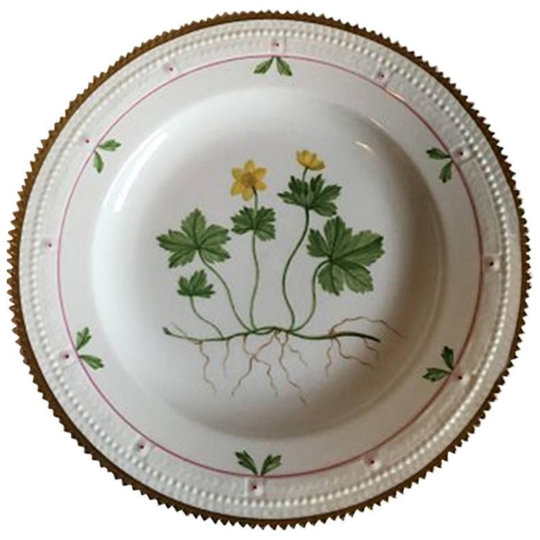 Royal Copenhagen Flora Danica Dinner Plate #735/3549 For Sale