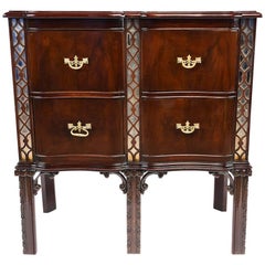 English Chest of Drawers in Georgian Chippendale Style, circa 1910