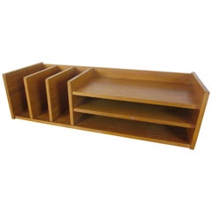 Pedersen and Hansen Teak Desk Organizer