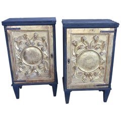 17th Century Gold Gilt Panels Used to Make Buffets with Slate Tops
