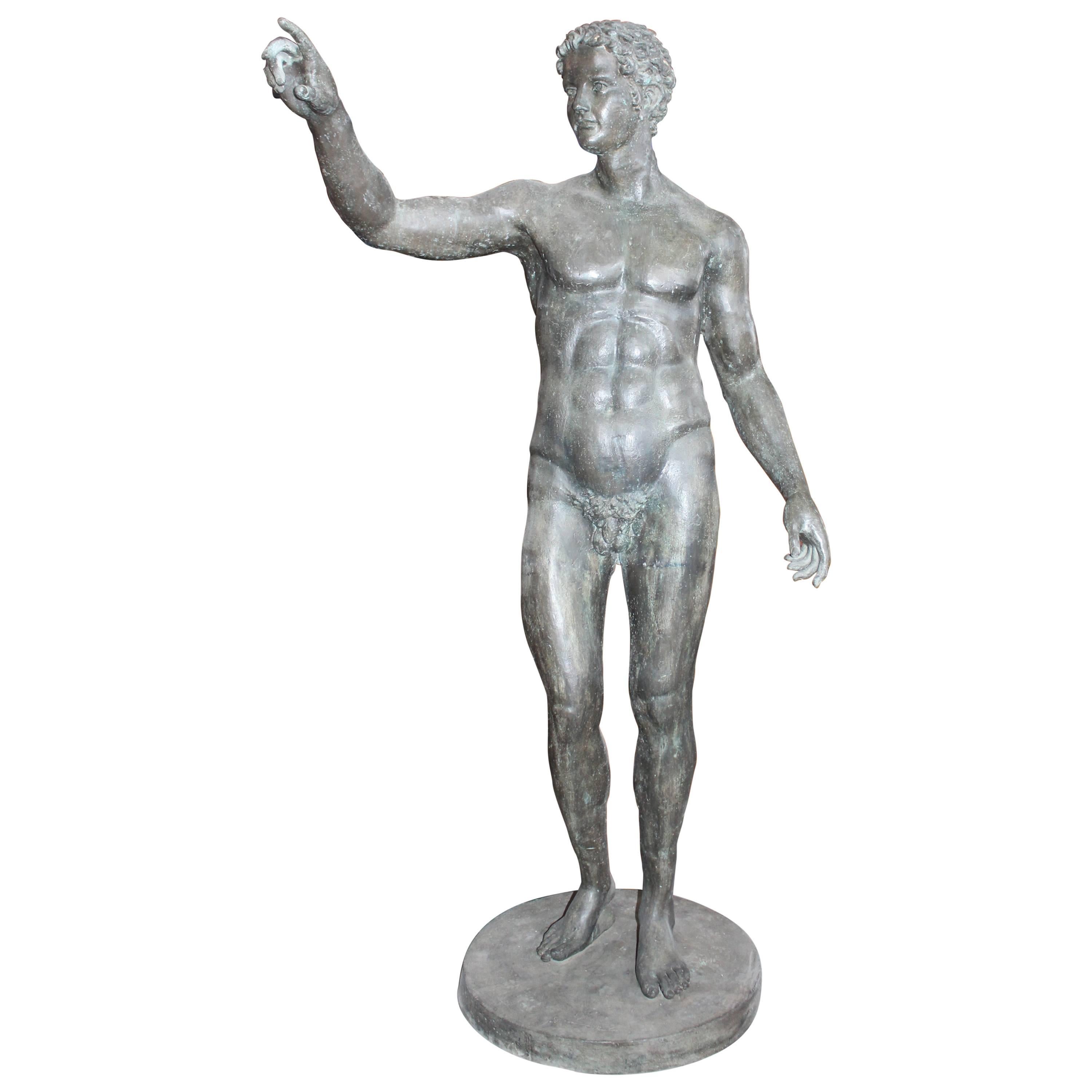 Bronze Torso of Greek Athlete For Sale at 1stDibs