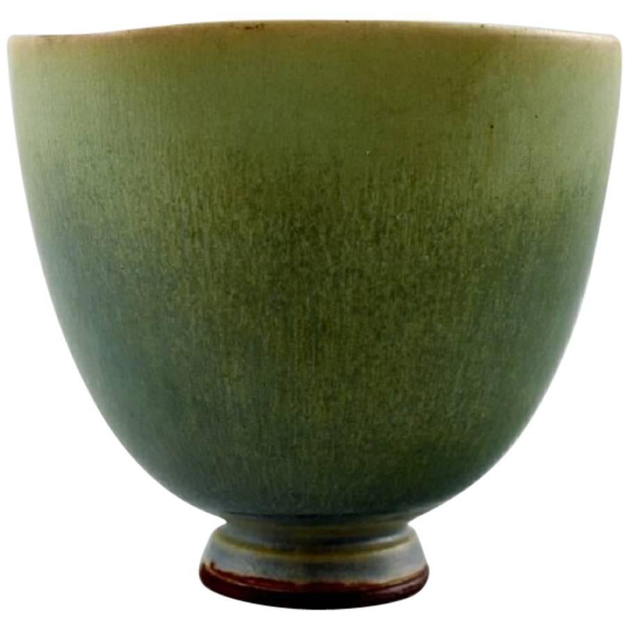 Berndt Friberg Studio Ceramic Bowl, Modern Swedish Design, Unique, Handmade