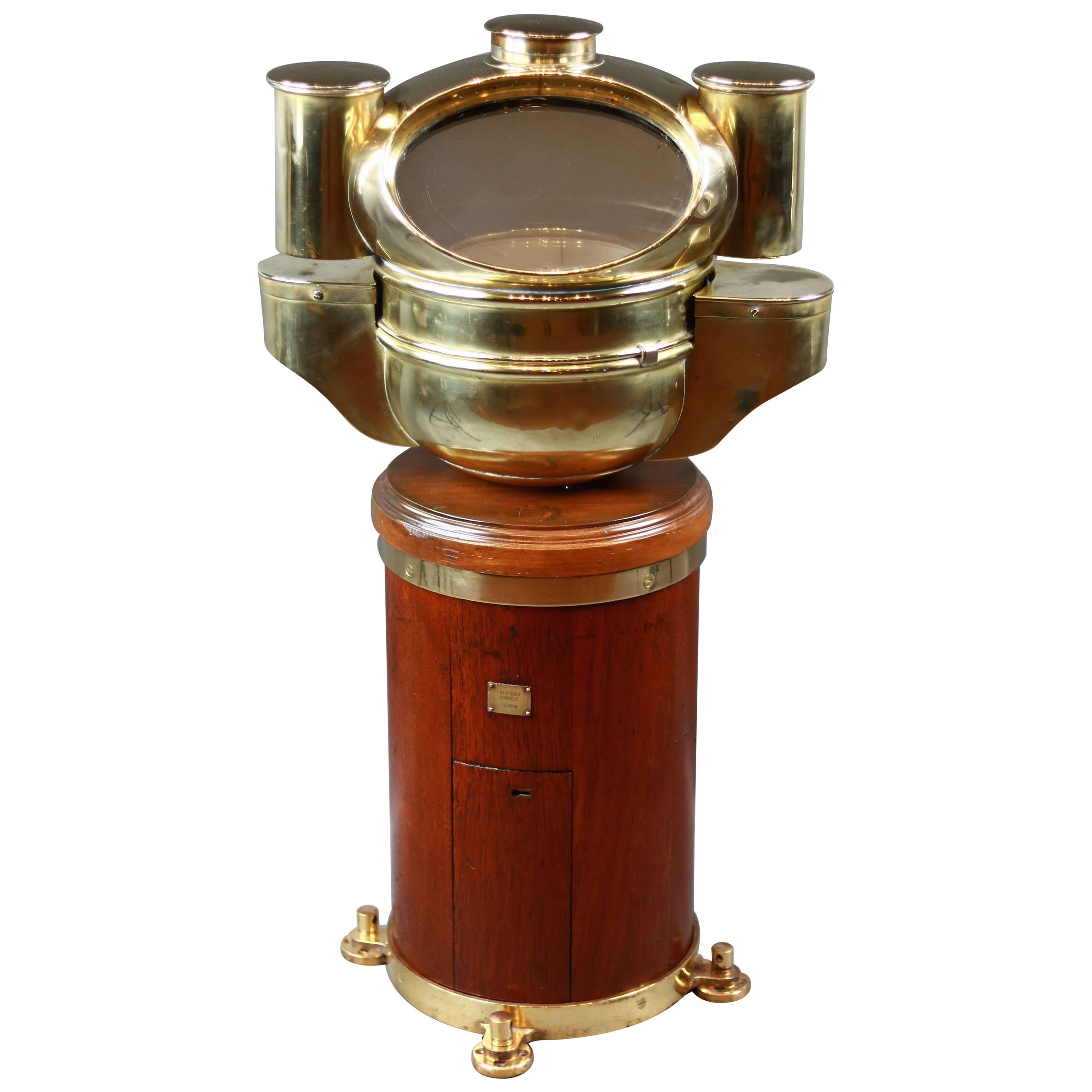 Binnacle Pascall Atkey de la fin du XIXe siècle en vente