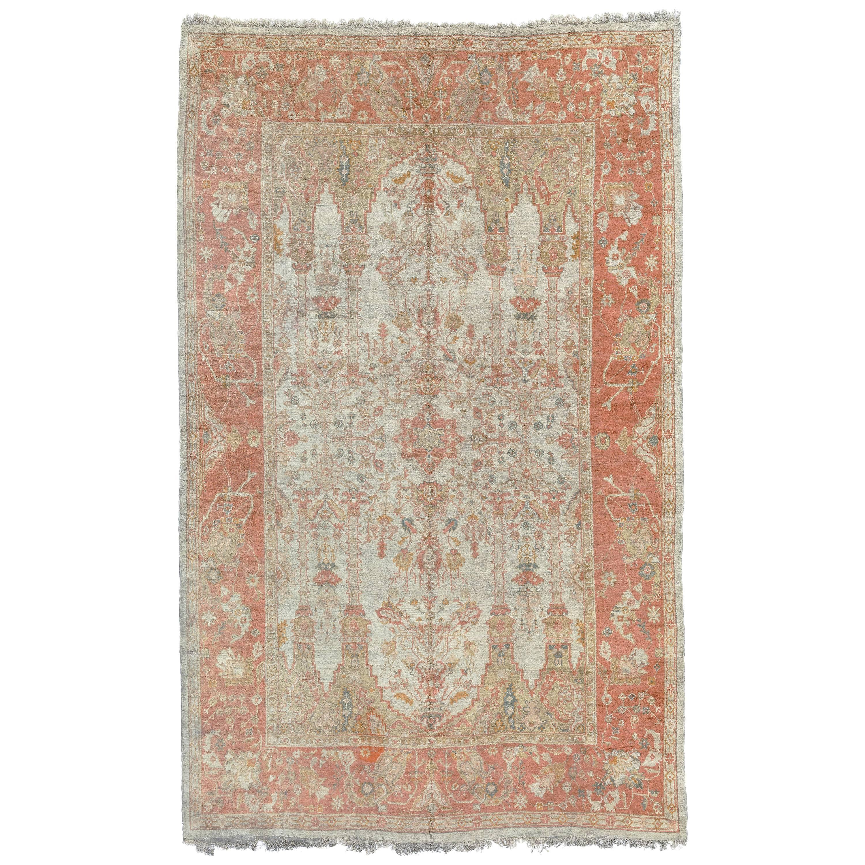 Antique Ushak Carpet, Western Anatolia For Sale