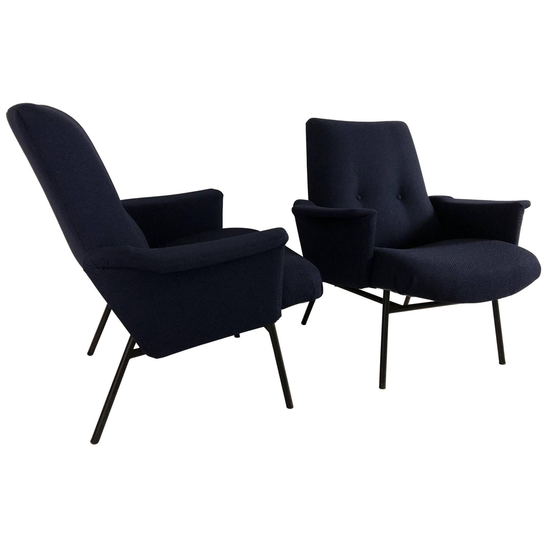 Pair of Armchairs Model SK660 by Pierre Guariche