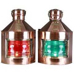 Pair of Port and Starboard Lanterns