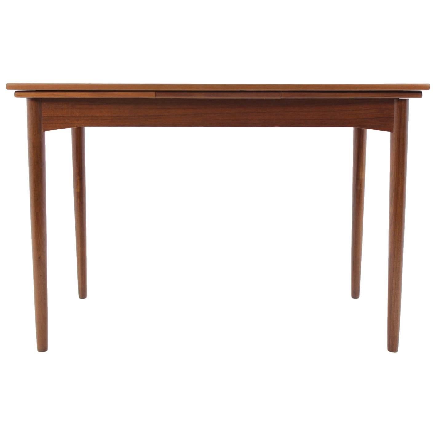 1960 Danish Teak Extendable Table