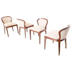 Vintage Set of Four Chairs Mod "Stradivarius" by Lorenzo Forges Davanzati for Elam, 1961