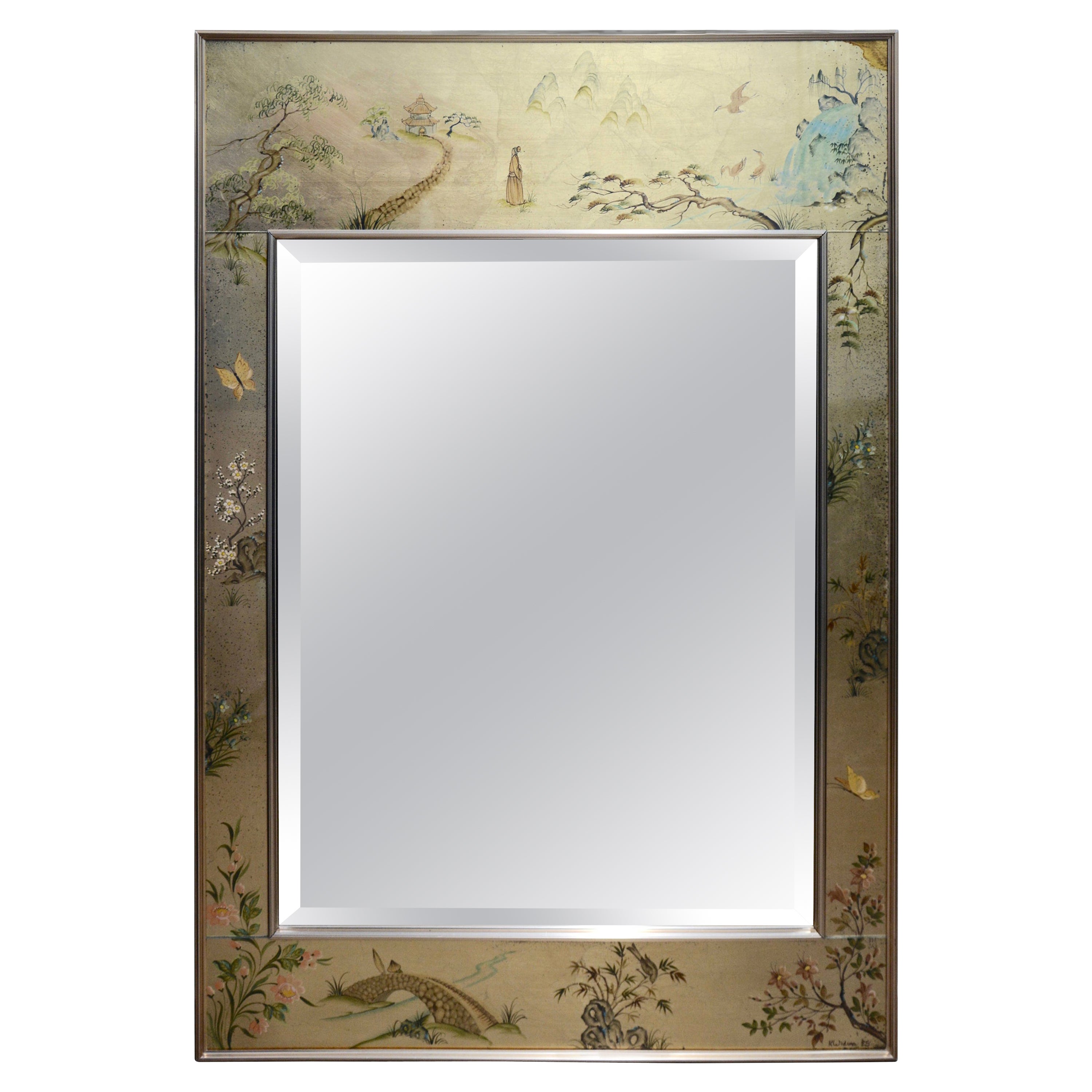 Chinoiserie Mirror at 1stDibs