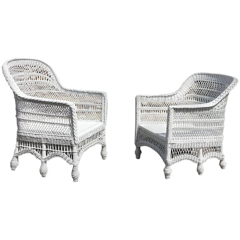 Antique Victorian Six Legged Wicker Chairs At 1stdibs - Victorian Wicker Porch Furniture Antique Victorian Six Legged Wicker Chairs At 1stdibs - Victorian Wicker Porch Furniture