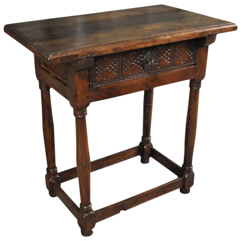 17th Century Spanish Side Table at 1stDibs