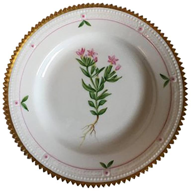 Royal Copenhagen Flora Danica Cake Plate #735/3551 For Sale