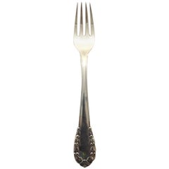 Georg Jensen Lily of the Valley Sterling Silver Dinner Fork #012