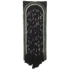 Modernist German Wall Rug by Ewald Kröner for Schloss Hackhausen, Germany, 1970s