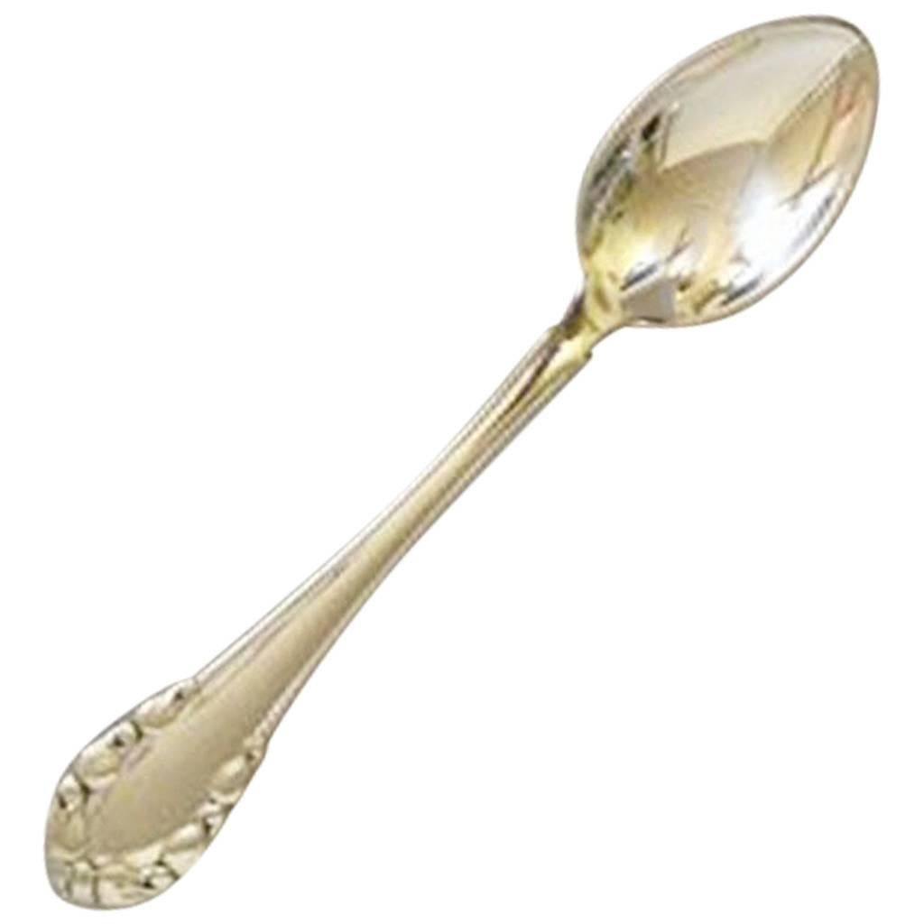 Georg Jensen Sterling Silver Lily of the Valley Coffee Spoon #034 For Sale