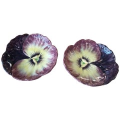 Pair of Pensy Fruits Dishes by Jerome Massier