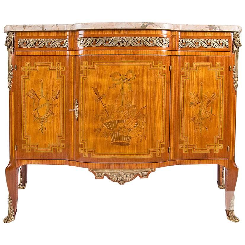 Parisian Splendor Commode Made of Rosewood For Sale