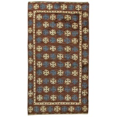 Mid-century Swedish Brown Pile Rug ‘Svarta Prinsen’ by Marta Maas-Fjetterström