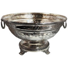 Antique Sterling Silver American Gorham Punch Bowl Centrepiece, circa 1890-1900
