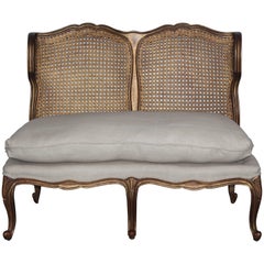 Cane Back Settee