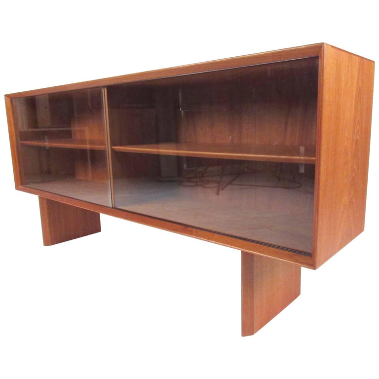 MidCentury Modern Teak Bookcase by Falster For Sale at 1stDibs