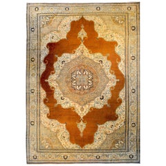 Incredible Late 19th Century Tabriz Haji Jalili Rug