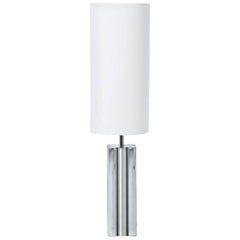 Danish Modern Chrome Table Lamp