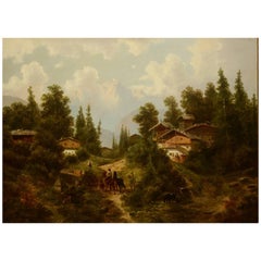 Albert Lang Oil Painting