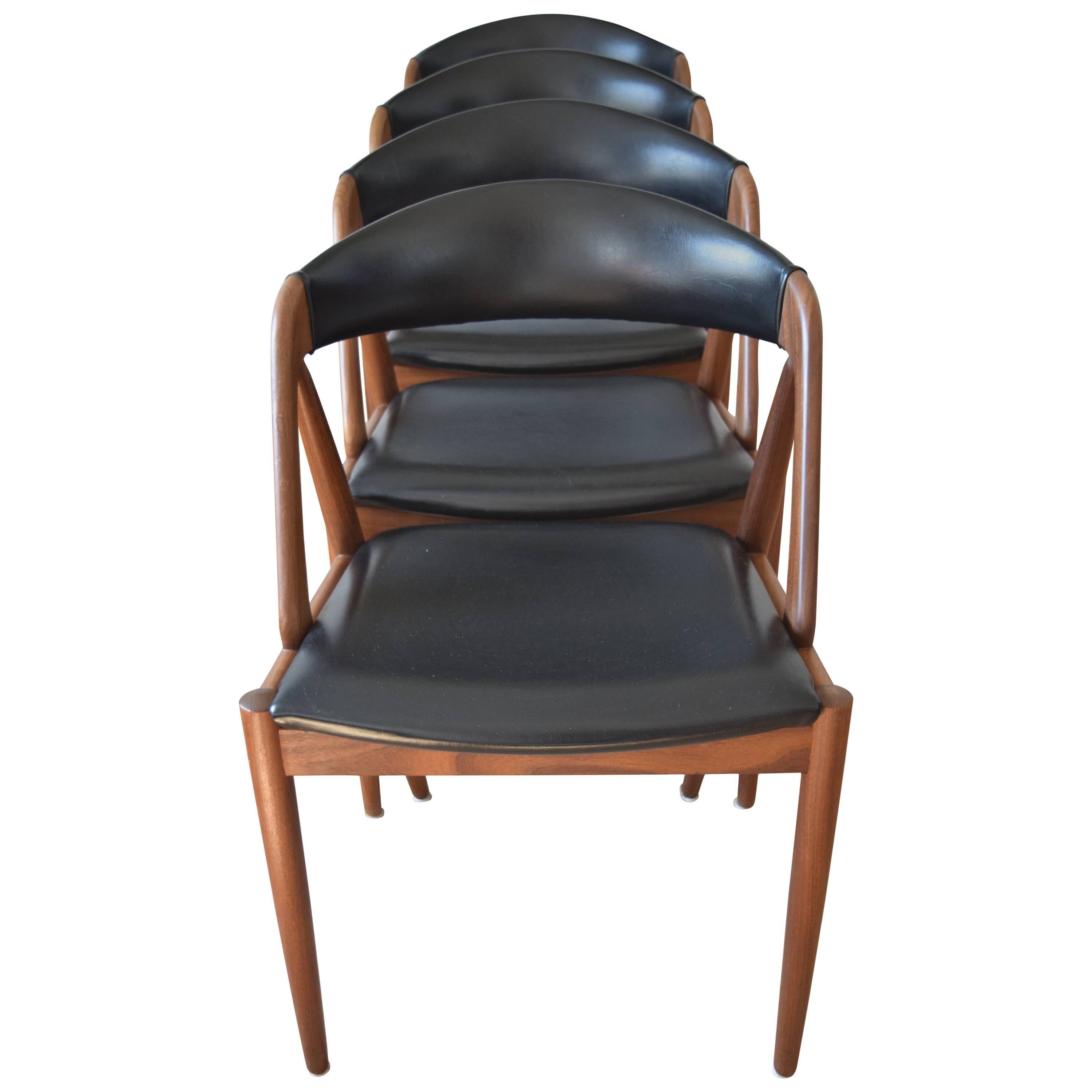 Kai Kristiansen #31 Teak Dining Chairs, 1960s
