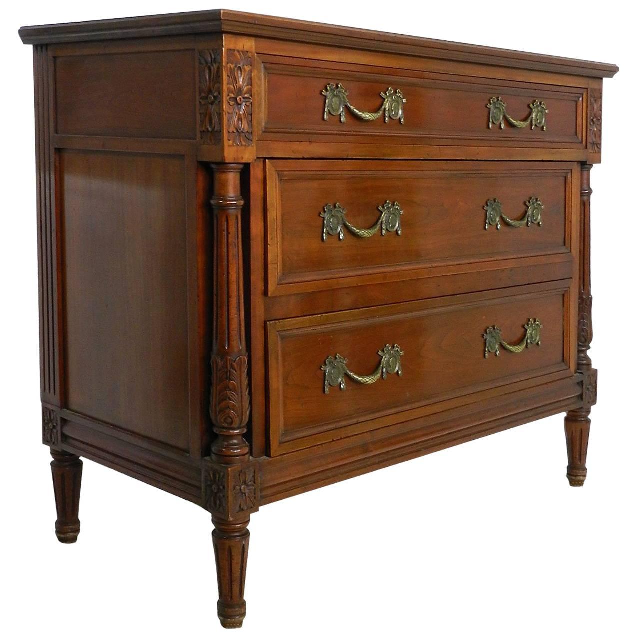 Commode French Chest of Drawers Louis XVI Style Early 20th Century