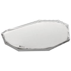 Contemporary 'Tafla 3' Mirror in Stainless Steel by Zieta Prozessdesign
