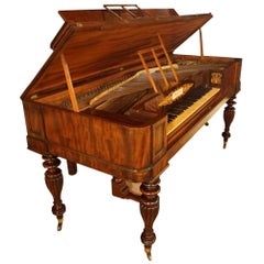 Antique William IV period square piano by Thomas Tomkinson Maker to George IV