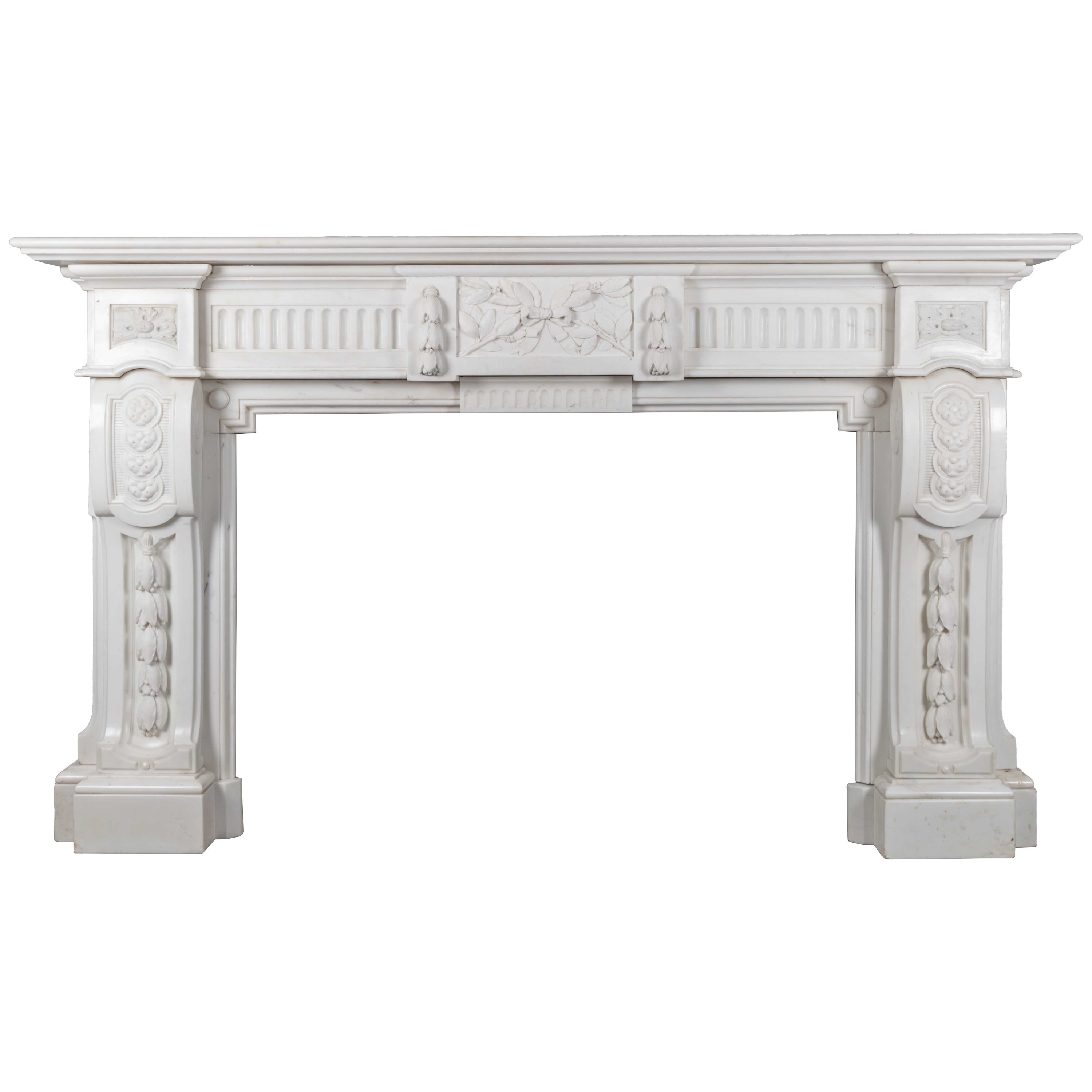 Gothic Marble Mantelpiece For Sale at 1stDibs