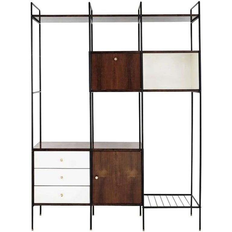 Bookcase Model MF-710 by Geraldo de Barros, Brazil, 1956 For Sale