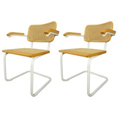 Paire de fauteuils Marcel Breuer Cesca modèle B64