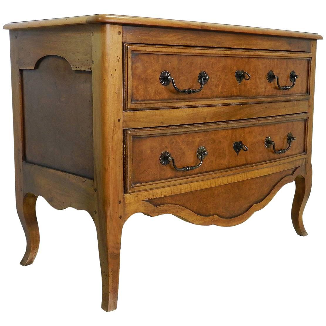 Commode French Chest of Drawers Louis XV Style Vintage, 20th Century For Sale