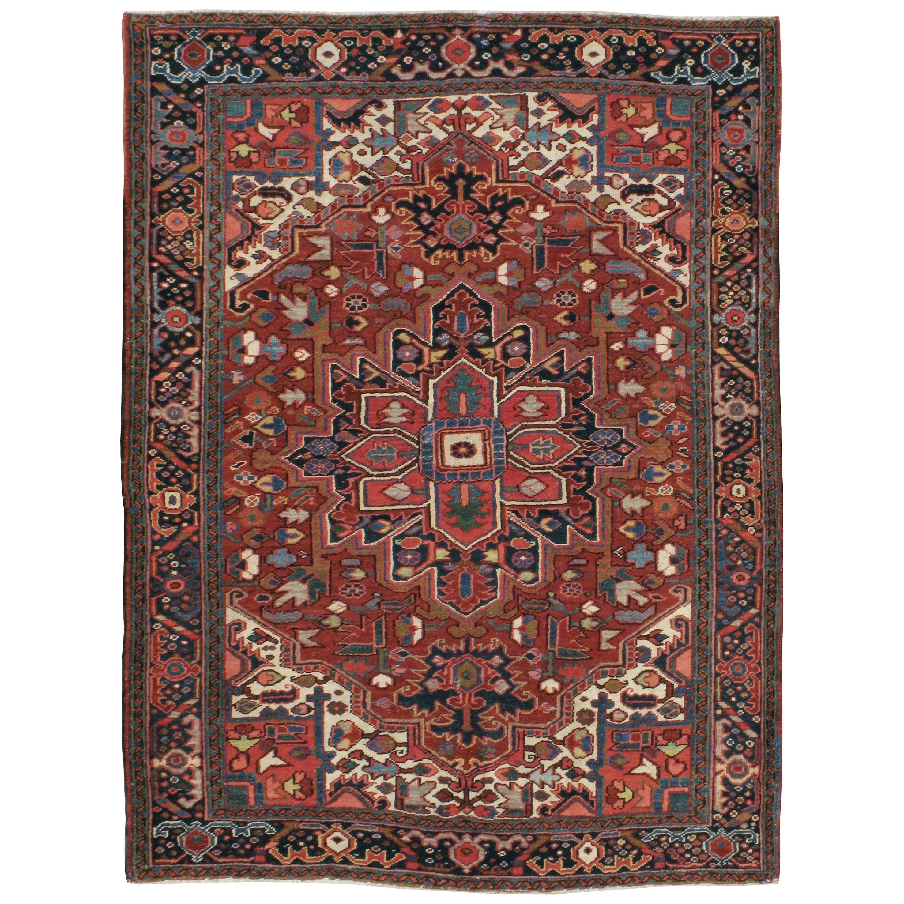 Tapis persan vintage Heriz