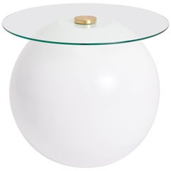 White Pluto Coffee Table by Ben Barber Studio