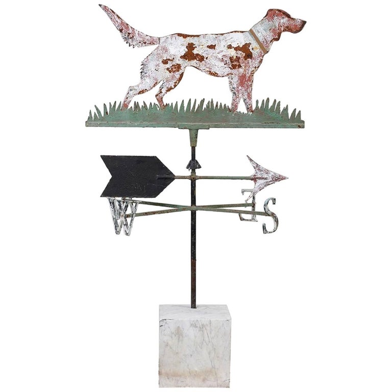 Fine Painted Metal New England Weathervane For Sale at 1stdibs