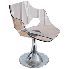 French 1960s Altuglas Tulip Chair