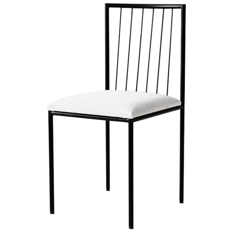 Iron Chair by Geraldo de Barros, Brazil, 1955 For Sale