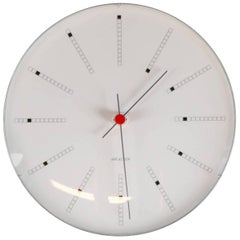 Arne Jacobsen and Georg Christensen Banker's Wall Clock