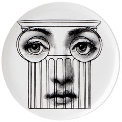 Fornasetti Porcelain "Themes and Variations" Plate No 278, Italy, circa 1990