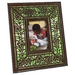 Tiffany Studios "Floral" Picture Frame